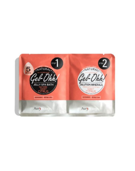 1 stk. Gel-Ohh Jelly Spa Pedi Bath - Sweet Citrus