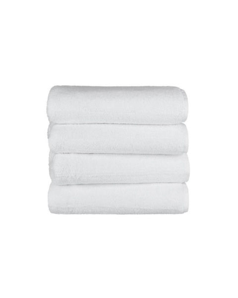 Luxury Badehåndklæde, White. 70x140