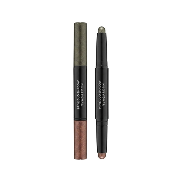 Privé Duo Eyeshadow 402. Khaki + Pearly Fall
